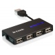 Карманный USB 2.0 концентратор D-Link DUB-104 в Смоленске, USB хаб DLink DUB104 (Смоленск)