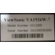 ViewSonic VA1926W-7 (Смоленск)