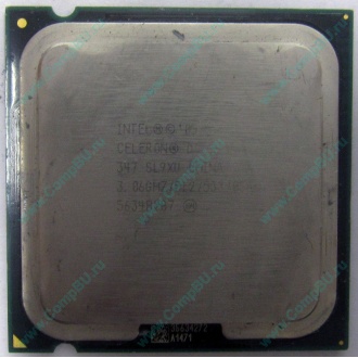 Процессор Intel Celeron D 347 (3.06GHz /512kb /533MHz) SL9XU s.775 (Смоленск)