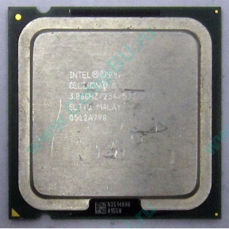 Процессор Intel Celeron D 345J (3.06GHz /256kb /533MHz) SL7TQ s.775 (Смоленск)
